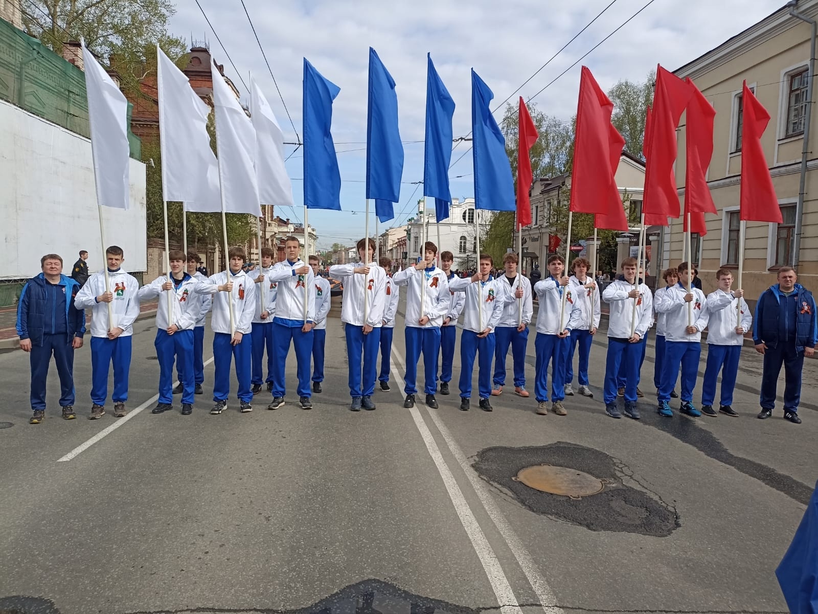 На празднике Победы!